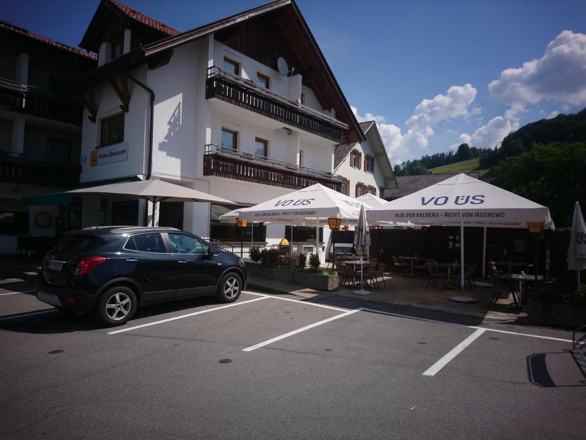Ubersaxen Gasthaus Krone מראה חיצוני תמונה